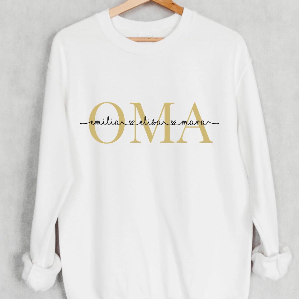 Personalisiertes Sweatshirt für Omas