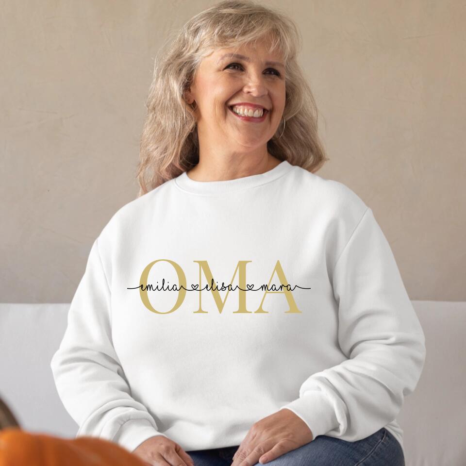 Personalisiertes Sweatshirt für Omas