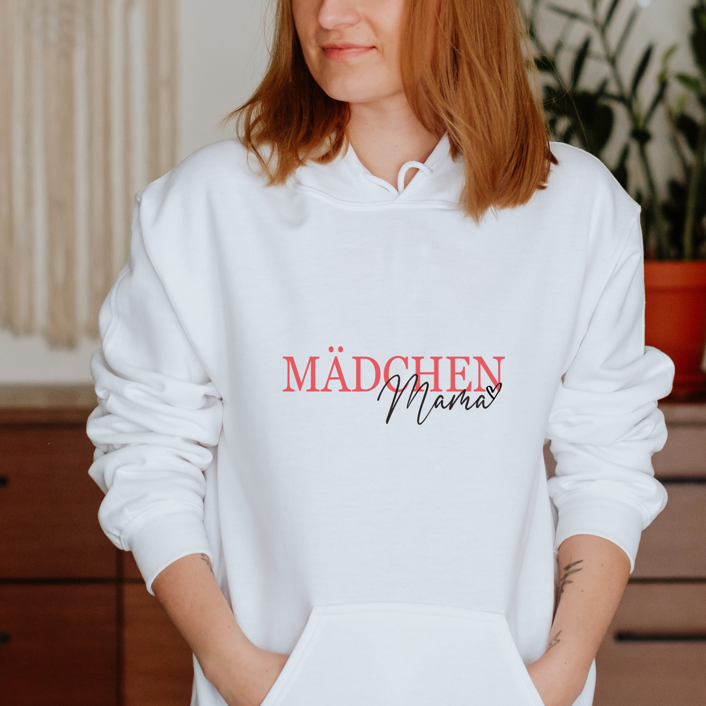 Mädchen Mama Hoodie